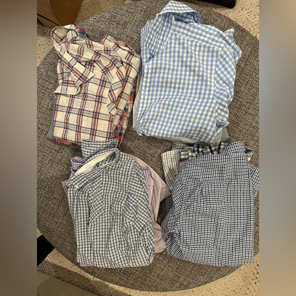 Men’s 12 piece Button Up Down shirt lot